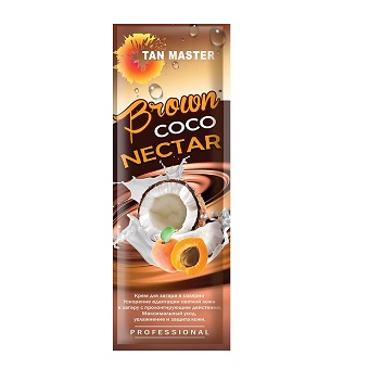 Крем для загара в солярии Brown Coco Nectar, 15 мл