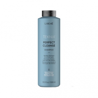 Lakme Мицеллярный шампунь для глубокого очищения волос Perfect Cleanse Shampoo, 1000 мл